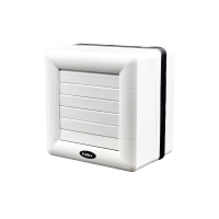 Auto shutter exhaust fan