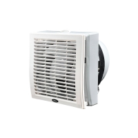 Auto shutter exhaust fan