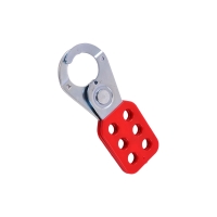Steel lockout hasp
