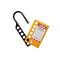 Aluminium lockout hasp