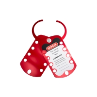 Aluminium lockout hasp