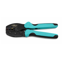 Crimping tool for insulated ring terminal