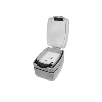 1G 13A Weatherproof outdoor switch socket IP66